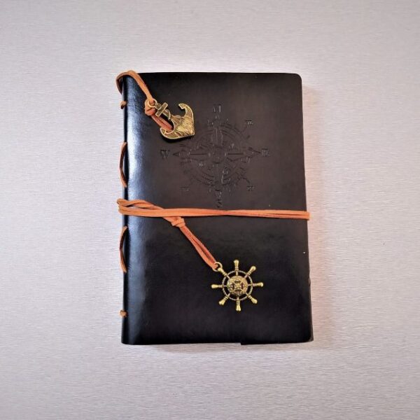 Vintage Pirates Helm Notebook A6 - Image 4