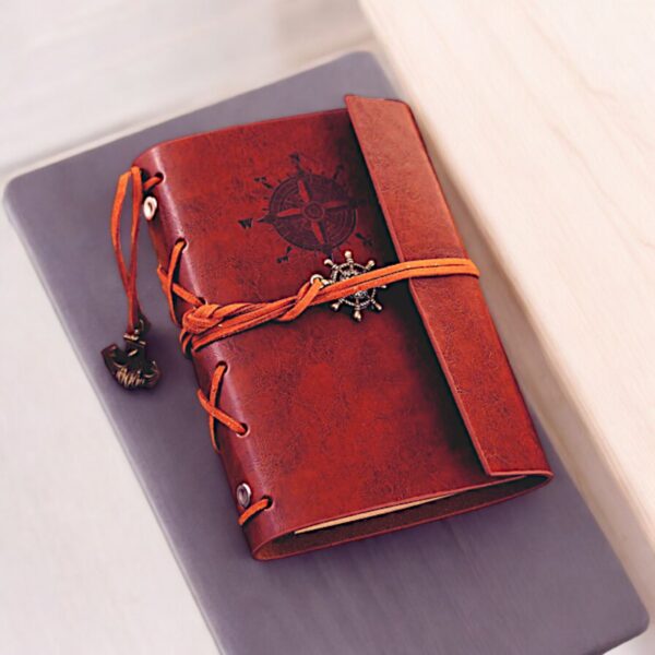 Vintage Pirates Helm Notebook A6 - Image 2